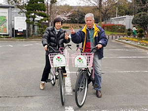 レンタサイクル初めてのお客様