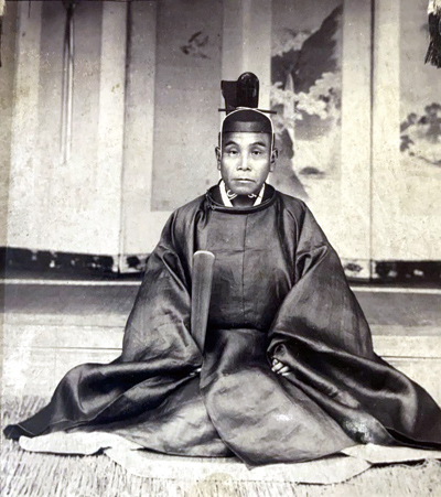 写真② 住吉公園地取締人 橋本光全(1843〜1909)